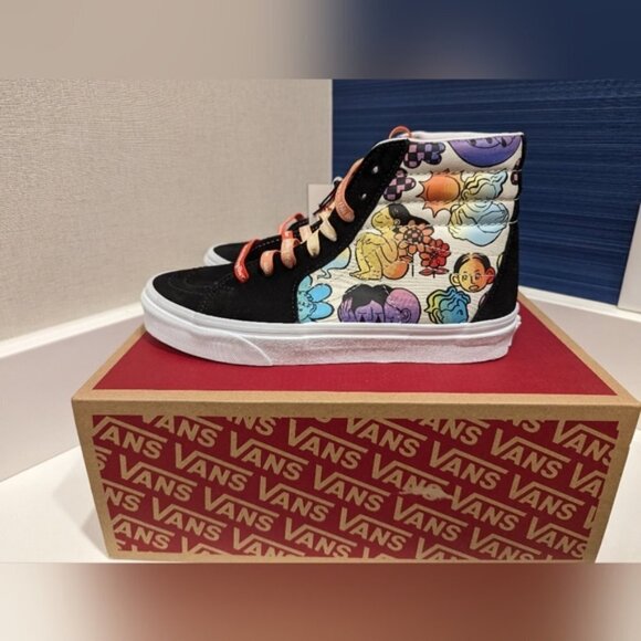 Vans  limited  edition SK8-Hi Cultivate Care Skate Shoes, women's 7 - Picture 1 of 13